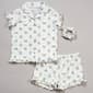 Toddler Girl Laura Ashley 3pc. Butterfly Lattice Pajama Set - image 1