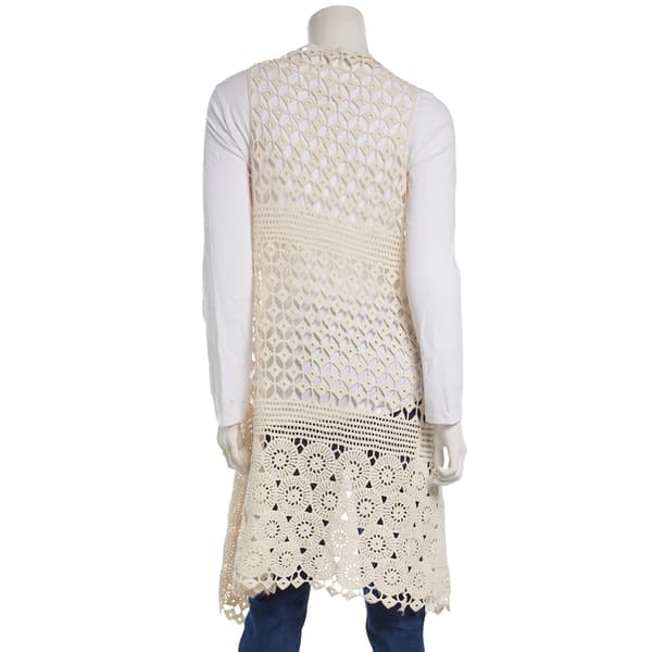 Womens Modena Crochet Duster