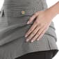 Womens Rafaella® Gingham Flap Pocket Skort - image 3