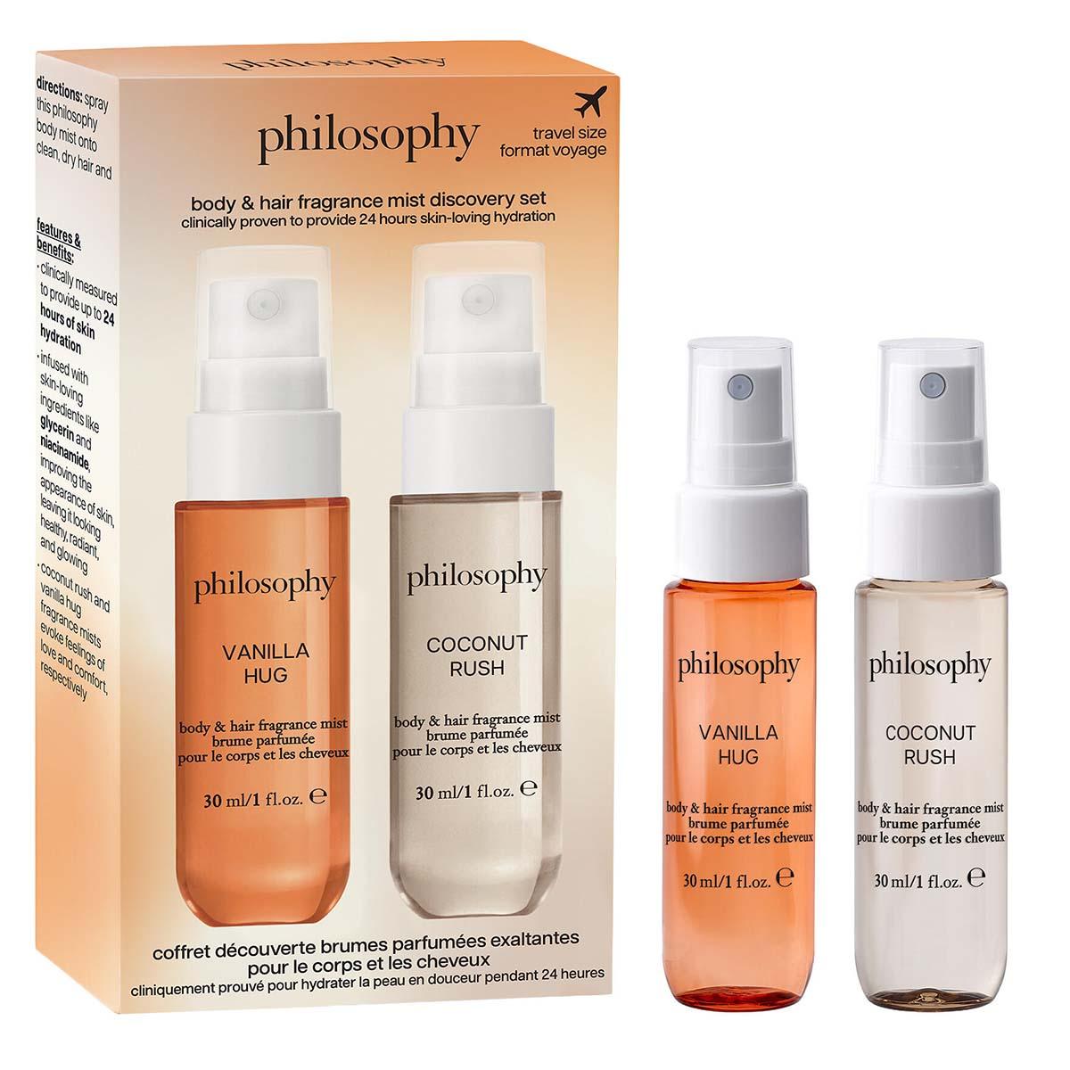Philosophy Body & Hair Fragrance Mist 2pc. Discovery Set