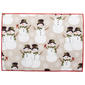 Holly Snowmen Drying Mat - image 1