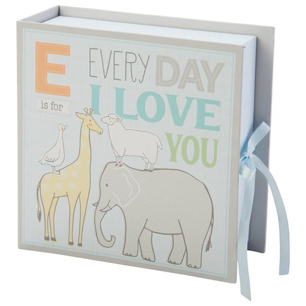 Tri-Coastal Safari Animal Cracker Keepsake Box