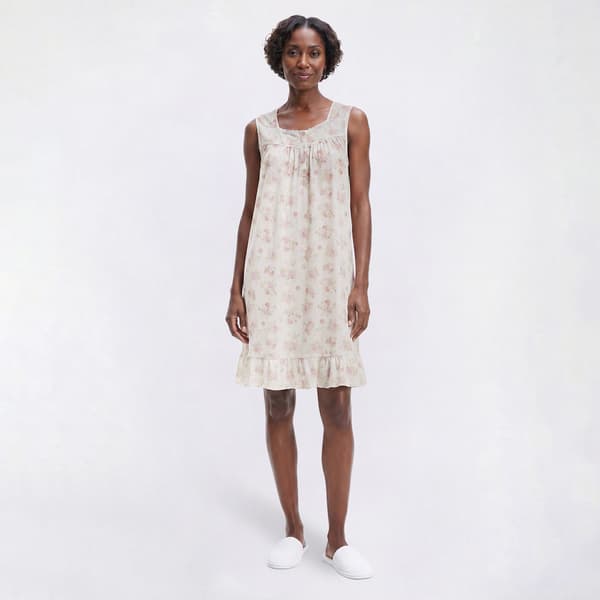 Womens Elizabeth & Nicole Sleeveless Floral Hem Waltz Gown