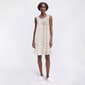 Womens Elizabeth & Nicole Sleeveless Floral Hem Waltz Gown - image 1