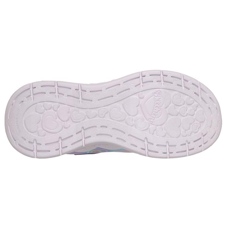 Girls Skechers Divine Heart Lights Athletic Sneakers