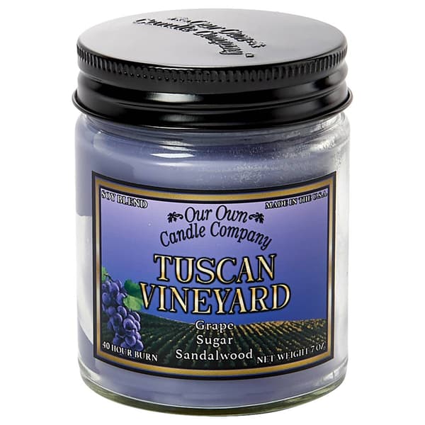Our Own Candle Company 7oz. Tuscan Vineyard Jar Candle