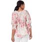 Womens Skye''s The Limit Contemporary Utility Tie Dye Blouse - image 2