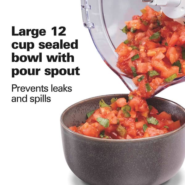 Hamilton Beach Stack & Snap™ 12 Cup Food Processor
