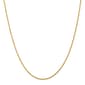 Gold Classics(tm) 1.3mm. 14k Solid Diamond Cut Rope Necklace - image 1