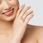 Gemstone Classics&#8482; 10kt. Rose Gold Morganite & Sapphire Ring - image 5