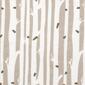 Trend Lab&#174; Birch Stripe Flannel Fitted Crib Sheet - image 2