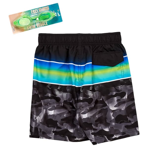 Boys (8-20) ZeroXposur Reef Camo Board Shorts & Goggles
