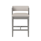 HH2 Home Dresden Grey Fabric Counter Height Stool - image 3