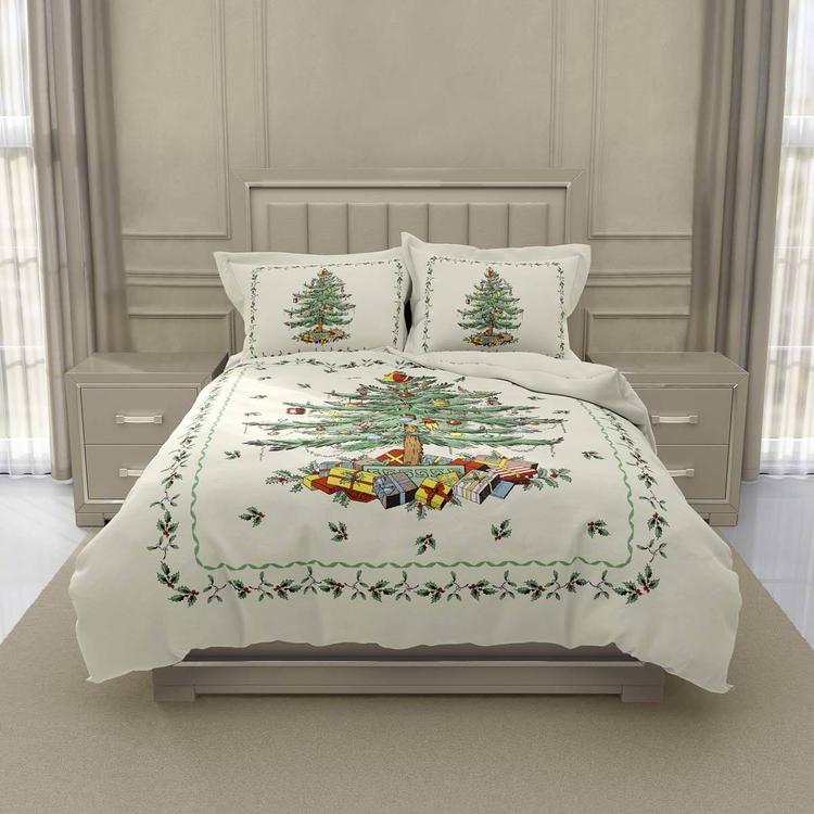 Spode(R) Christmas Tree Comforter Set