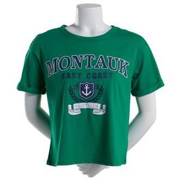 Juniors No Comment Yacht Club Boxy Graphic Tee