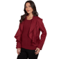 Petite Emaline Country Code Faux Suede Open Front Jacket - image 3