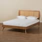 Baxton Studio Asam Modern Walnut Brown Wood Platform Bed - image 7