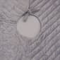 National Tree 60in. Quilted Velvet Silver Tree Skirt - image 3