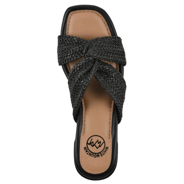 Womens White Mountain Mills Slide Sandals
