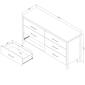 South Shore Gravity 6-Drawer Double Dresser - image 8