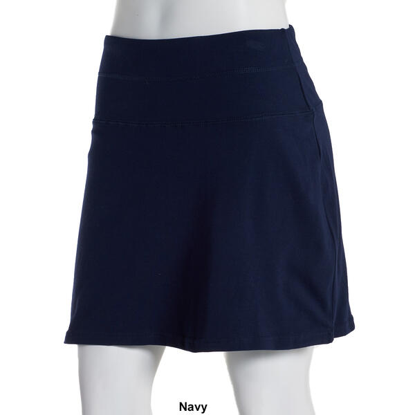 Womens Teez Her Solid Skort with Tummy Control