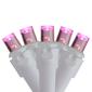Brite Star 6ft. Pink LED Icicle Christmas Lights - image 1