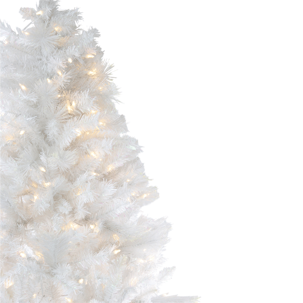Northlight 6.5ft. Pre-Lit Iridescent Pine Christmas Tree