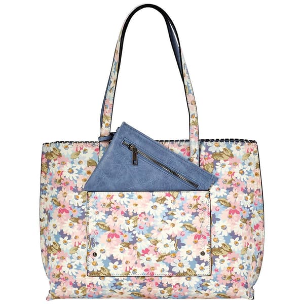 DS Fashion 2-in-1 Large Tote - Daisy Floral - image 
