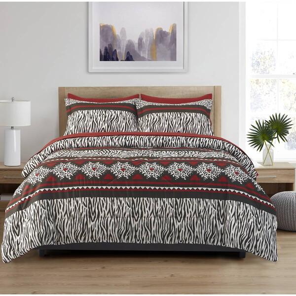 Spirit Linen Home&#40;tm&#41; 8pc Bed-in-a-Bag Animal Comforter Set - image 
