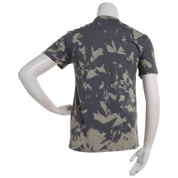 Juniors Fender&#174; Embroidered Bass Guitar Acid Wash Tee