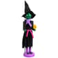 Northlight Seasonal 14in. Green Witch Wooden Halloween Nutcracker - image 3