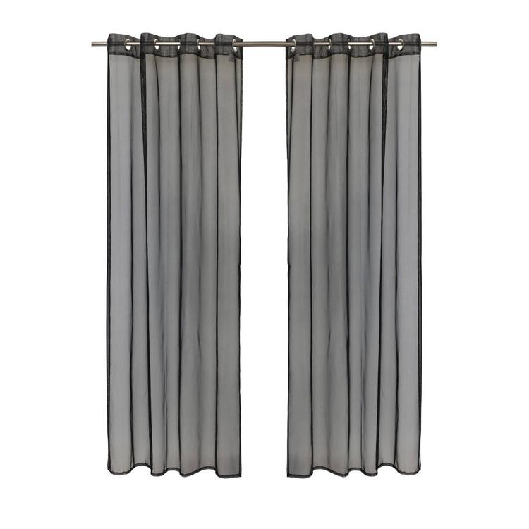 Commonwealth(tm) No Se'em Grommet Outdoor Curtain Panel