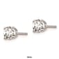 Pure Fire 14kt. Gold 4-Prong 3/4ctw. Diamond Stud Earrings - image 4