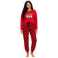 Womens OurFamJam Long Sleeve Penguin Family Joggers Pajama Set - image 1