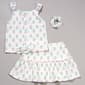 Girls (4-6x) Little Lass® 2pc. Floral Tank Skort Set - image 1