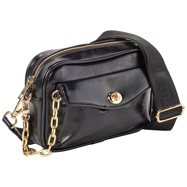 Madden Girl Crinkle Camera Crossbody
