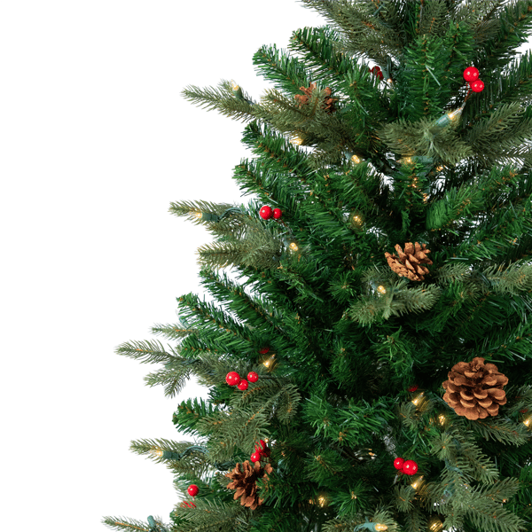 Northlight Real Touch™ 4.5ft. Pre-Lit Noble Spruce Christmas Tree
