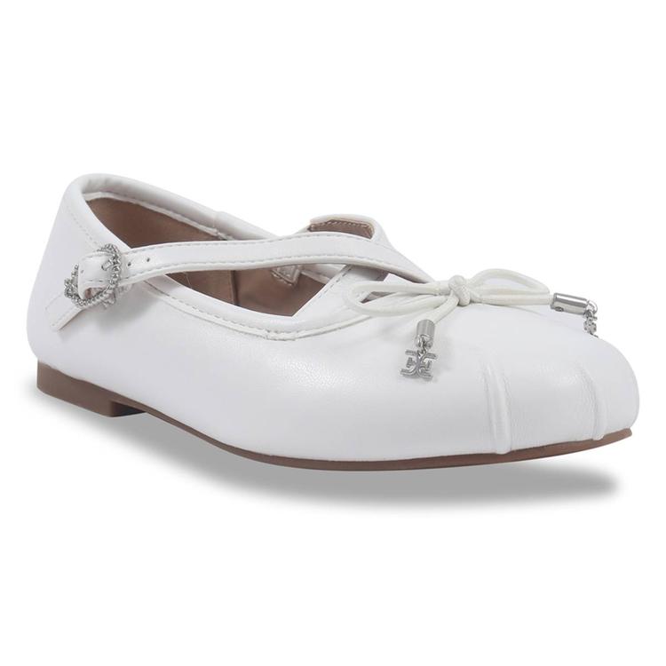Big Girls Sam Edelman Felecia Crosstrap Ballet Flats