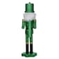 Kurt Adler 15in. Wooden Irish Nutcracker on Shamrock Base - image 3