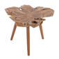 9th & Pike&#40;R&#41; Brown Teak Accent Table - image 1