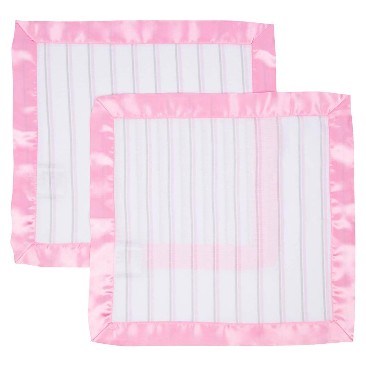 MiracleWare® 2pk. Striped Muslin Security Blankets