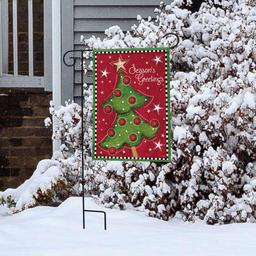 Briarwood Lane Christmas Tree Garden Flag