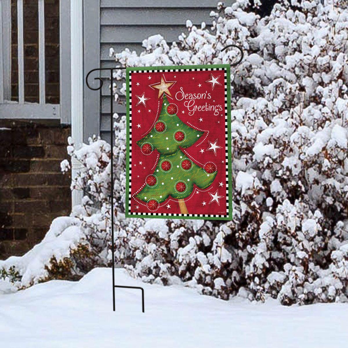 Briarwood Lane Christmas Tree Garden Flag