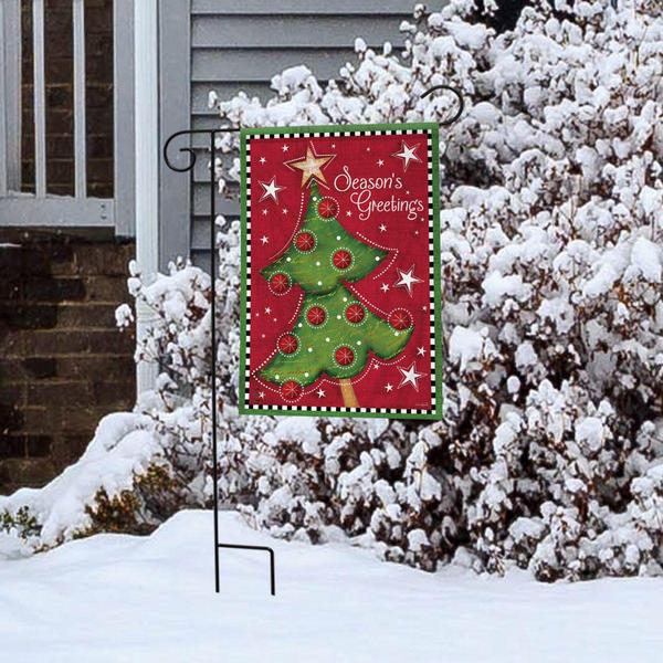 Briarwood Lane Christmas Tree Garden Flag