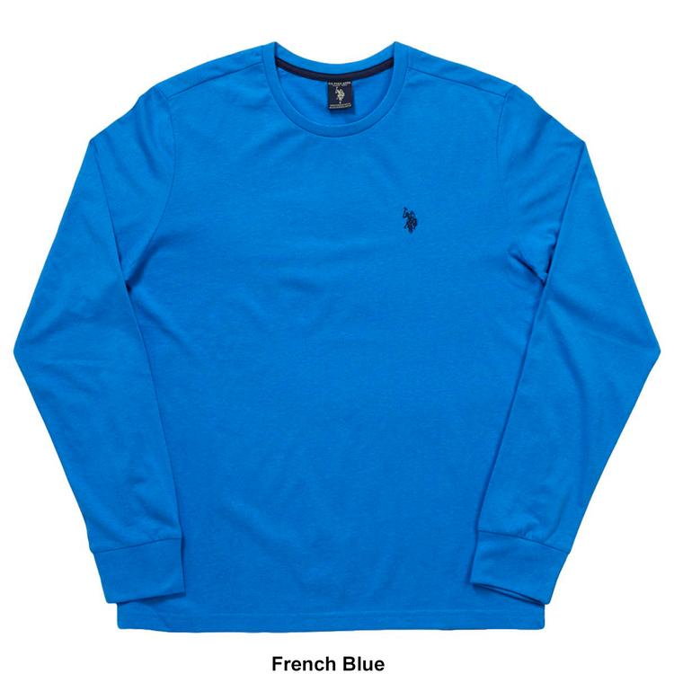 Mens U.S. Polo Assn.® Long Sleeve Crew Neck Tee