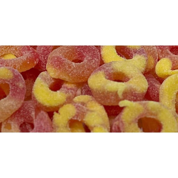 Boscov''s 16oz. Peach Gummy Rings