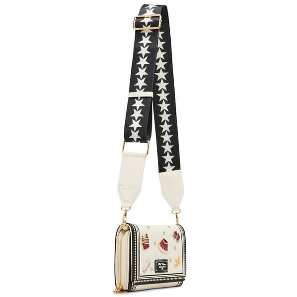 Betsey Johnson Shake Your Pom Poms Crossbody Wallet