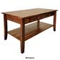 Casual Contemporary Living Solid Acacia Coffee Table - image 5