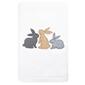Linum Home Textiles Bunny Row Embroidered Hand Towels - image 1