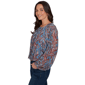Petite Skye’s the Limit Urban Heirloom Paisley Blouse - image 4